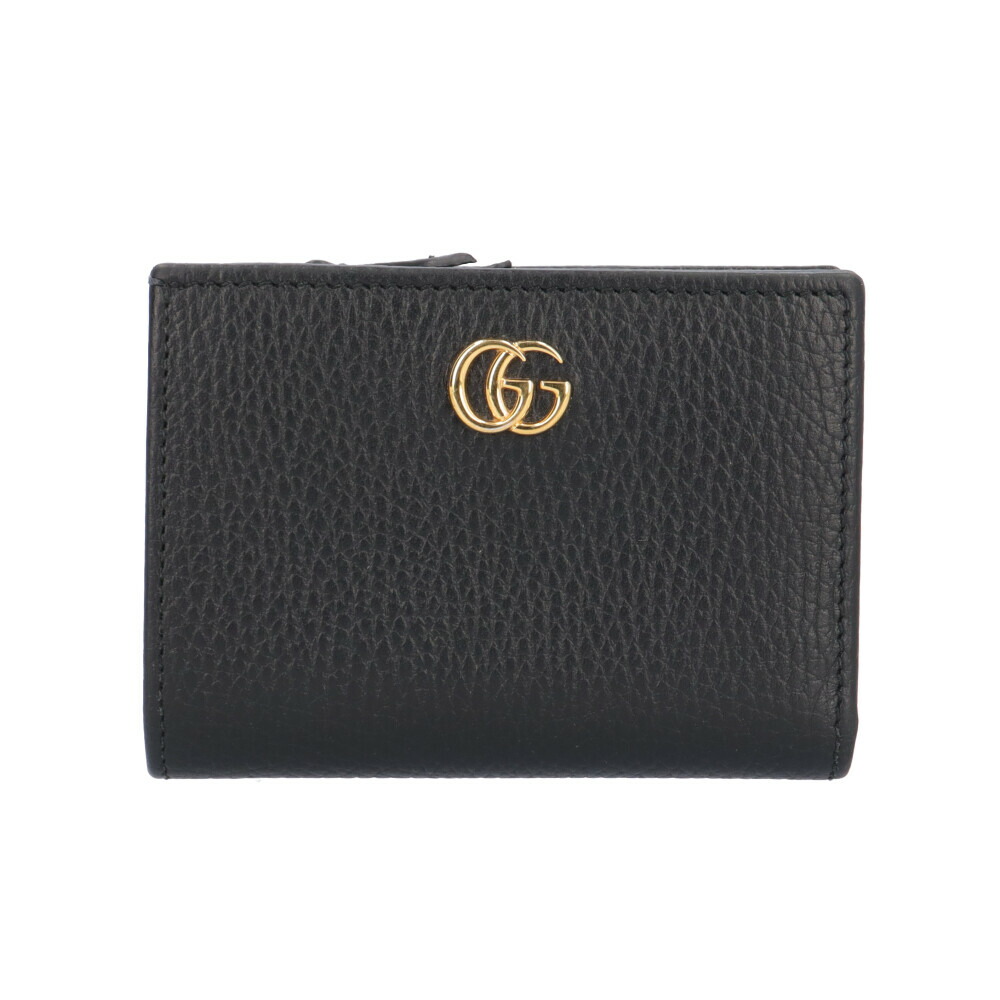 グッチ 日本限定 ダブルG 二つ折り財布 グッチ レザー 772738 レディース GUCCI 中古｜Ｒ＆Ｋ　リサイクルキング