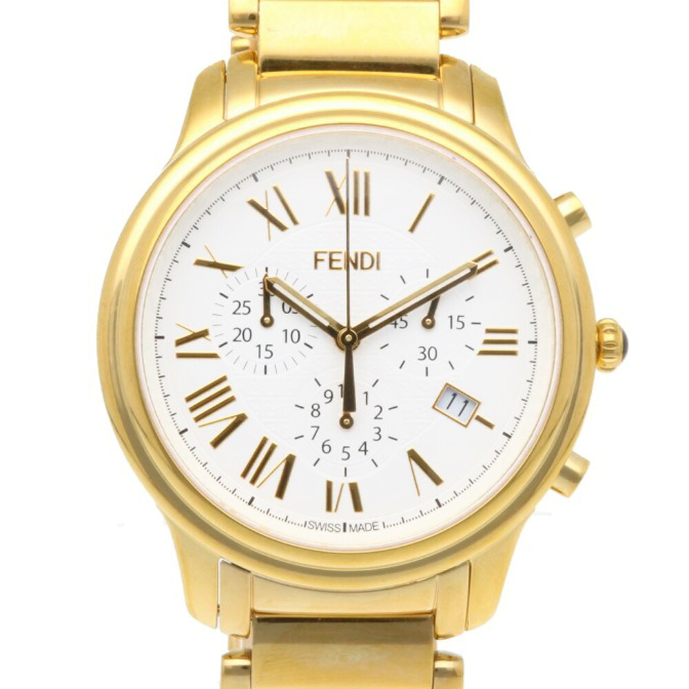 フェンディ クラシコ 腕時計 時計 フェンディ GP 022-25200G-503 クオーツ メンズ 1年保証 FENDI 中古｜Ｒ＆Ｋ　リサイクルキング