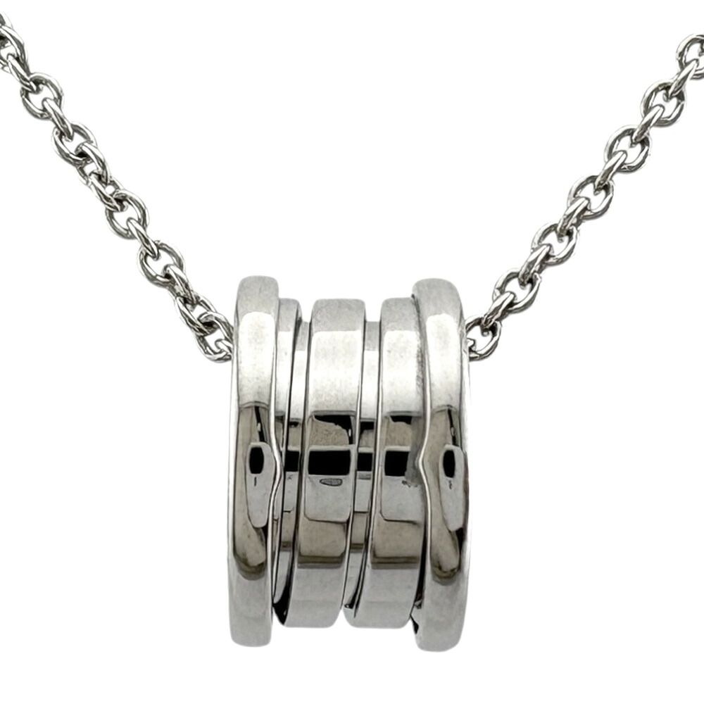 ブルガリ B-ZERO.1 ビーゼロワン ネックレス ブルガリ 18金 K18ホワイトゴールド レディース BVLGARI 中古｜Ｒ＆Ｋ　リサイクルキング