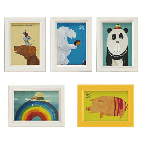 楽天市場】アート 武内 祐人 ミニアート フレーム 動物イラスト 絵