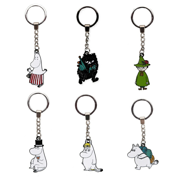 ムーミンキャラクターグッズ ストラップ　キーチェーン　まとめ売り 楽天市場】【 MOOMIN グッズ 】 ムーミン キーチェーン 刺繍