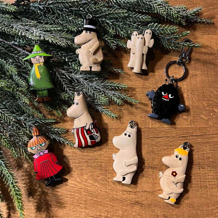 楽天市場】MOOMIN ムーミン レザーキーリング TMF FINLAND