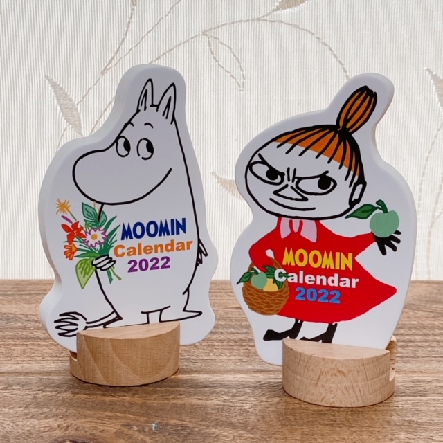 楽天市場 Moomin ムーミン 22年 デスク ミニ カレンダー リトルミイ 卓上 北欧 可愛い かわいい インテリアアートhygge