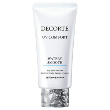 ●国内正規品 COSME DECORTE コスメデコルテ UV コンフォート ウォータリースムース / SPF50+ / PA++++ / 50mL / アロマティックグリーンティの香り 化粧品 スキンケア コスメ メイク 誕生日 記念日 母の日 プレゼント ギフト 彼女 妻 母 女性