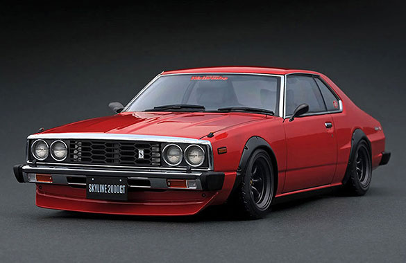 ignition model 1/18 日産 スカイライン 2000 Ignition Model 1/18 Nissan Skyline 2000 RS-Turbo R30 Red