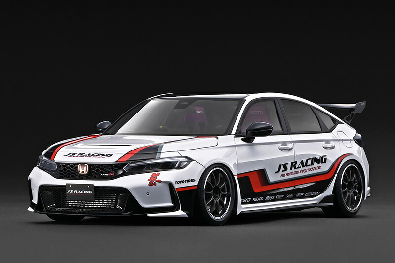 ★予約商品 IG3934 1/18 Honda Civic Type-R J'S Racing (FL5) White|TK.STORE店