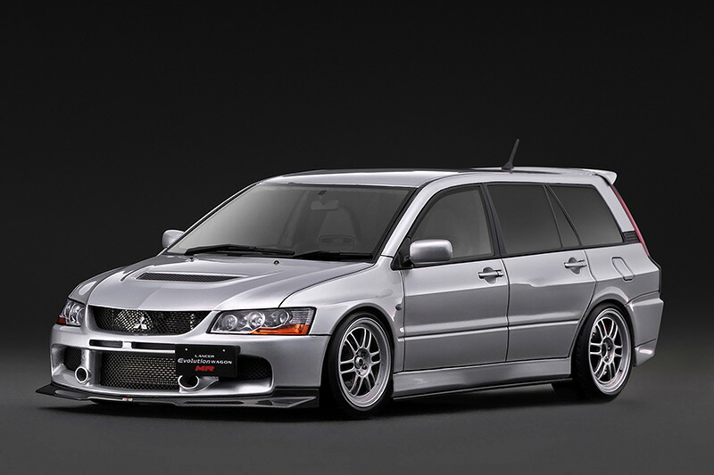 ★予約商品 IG4250 1/18 Mitsubishi Lancer Evolution Wagon MR (CT9W) Silver|TK.STORE店