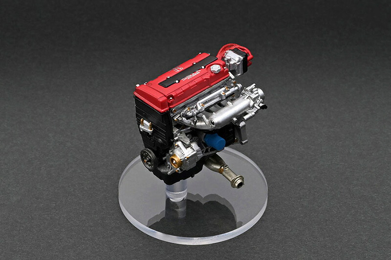 【WEB限定】 IG3358　 1/18 B18C Engine Red｜TK.STORE店