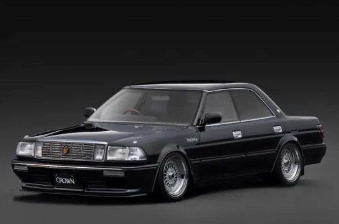 IG3736　1/18　TOYOTA CROWN Royal Saloon G (130) Black｜TK.STORE店