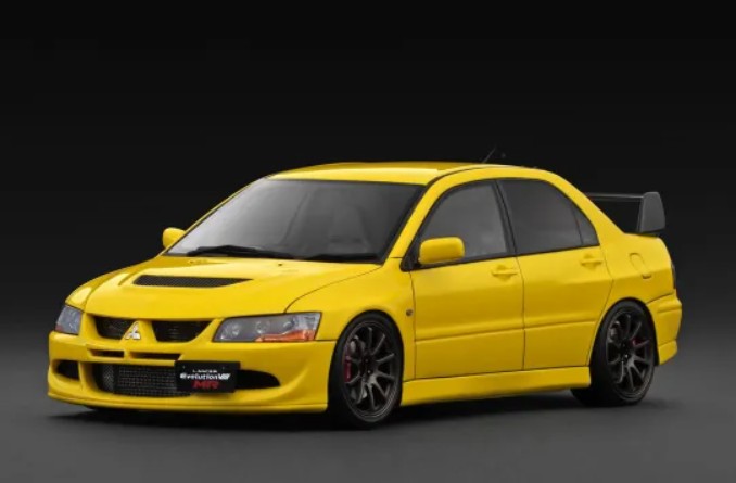 IG3837　1/18　Mitsubishi Lancer Evolution8 MR (CT9A) Yellow