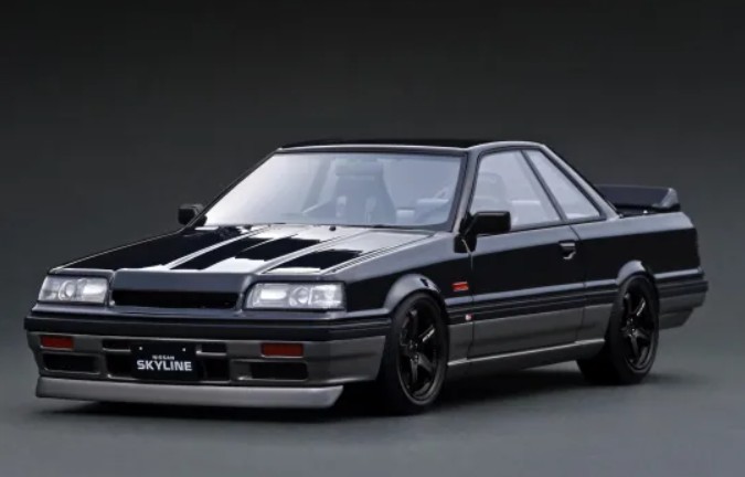 IG4010 1/18 Nissan Skyline GTS-R (R31) Black/Silver|TK.STORE店