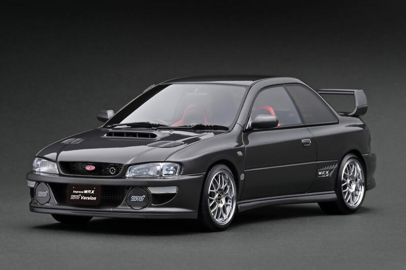 イグニッションモデル 1/18スケール スバル　WRX STi(VAB) SUBARU WRX (CBA-VAB) STI Black (ミニカー) - ホビーサーチ
