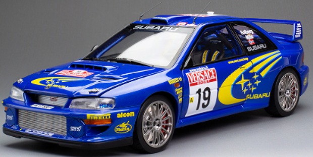 SUN STAR 5753 1/18 スバル インプレッサ S6 WRC 2000年 ラリーサンレモ/ラリーイタリア共和国 #19 Petter Solberg/Phil Mills