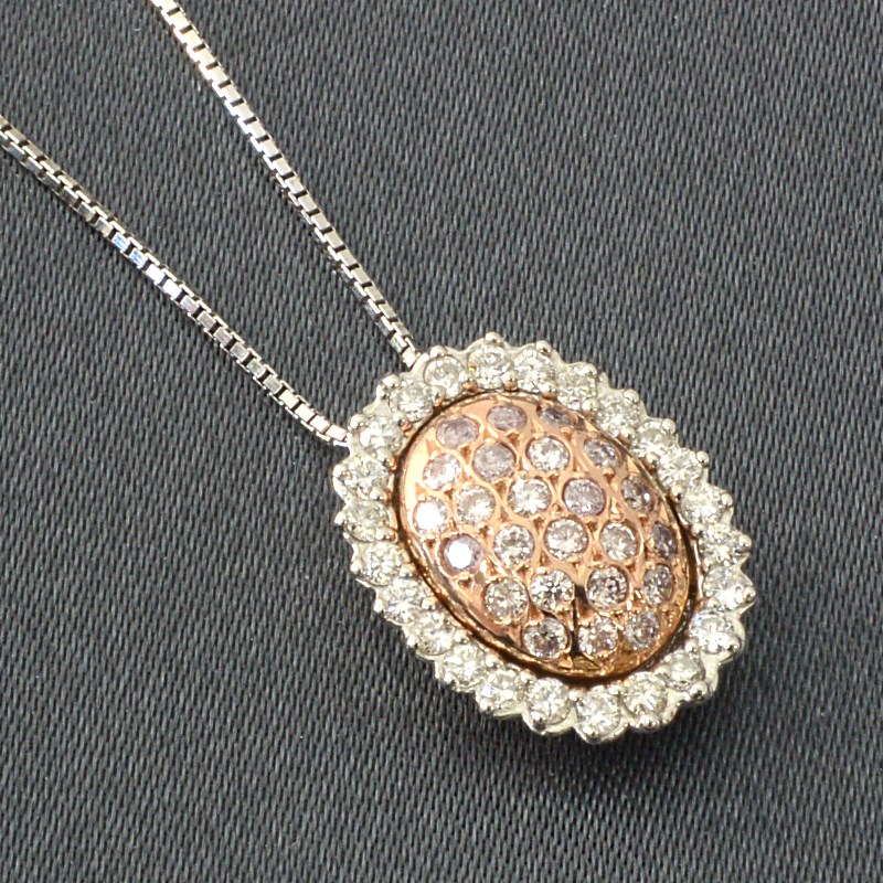 楽天市場】K18WGピンクダイヤPDN 0.04ct 0.04ct ピンク ダイヤモンド