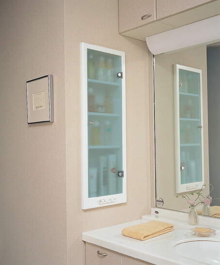 楽天市場】Panasonic パナソニック 埋込収納棚 GLM030BN1L/R スイッチ