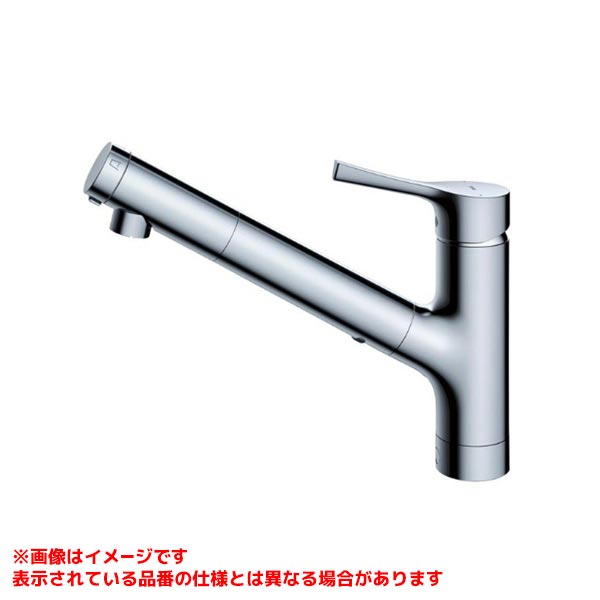 【TKS05321J】 《TKF》 TOTO 台付シングル混合水栓(エコシングル、浄水カートリッジ内蔵、ハンドシャワー) ωρ0