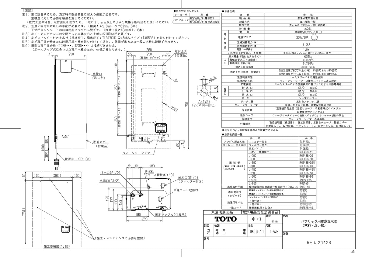 REDJ20A2R