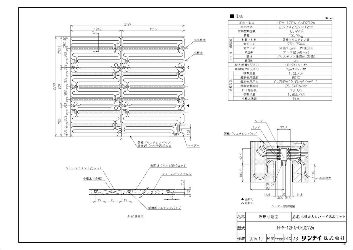 HFM-12FA-CKD2724