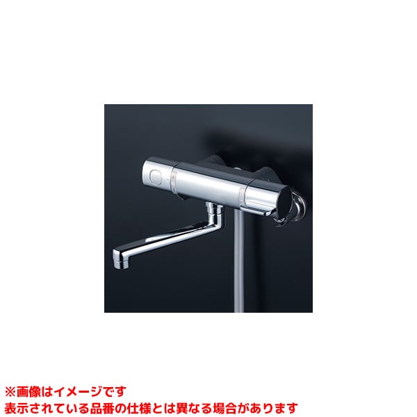【FTB100KMFT】 《TKF》 KVK サーモスタット式シャワー(170mmパイプ付)メッキヘッド ωζ0