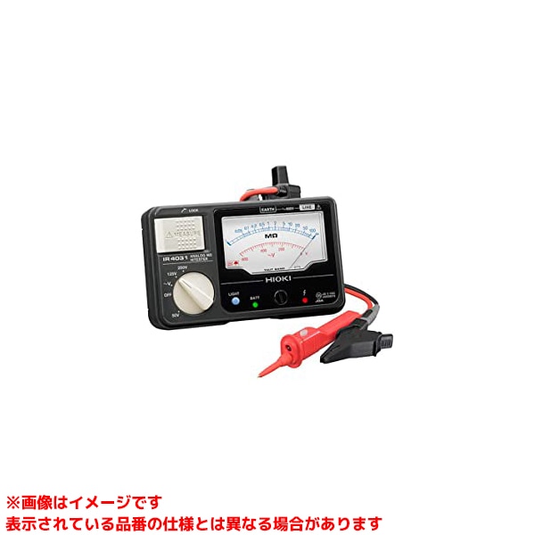 【IR4031-11 (138518)】 《TKF》 日置電機 絶縁抵抗計3レンジ ωο0