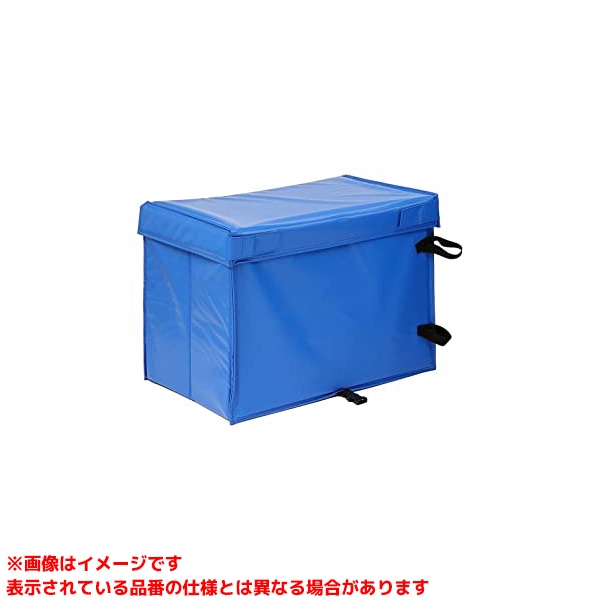 【BOX-107D (192134)】 《TKF》 金沢車輛 フタ付屋外用折リタタミ箱小型用 ωο0