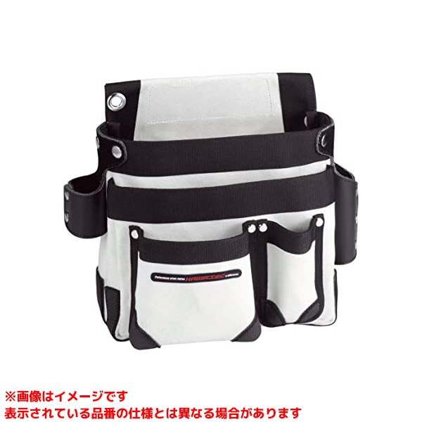 【KW-701W (273506)】 《TKF》 プロスター 棟梁型工具差し付釘袋｢小路労｣白 ωο0