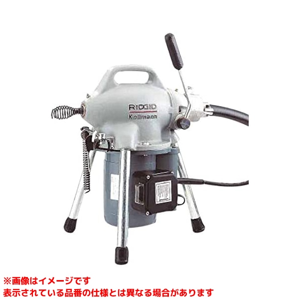 【76430 (276944)】 《TKF》 日本エマソン リジッド排水管清掃機K-50-4 ωο0