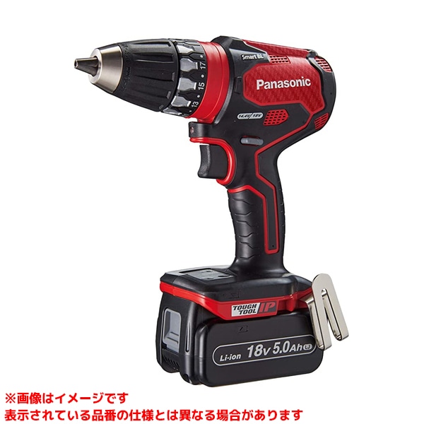 【EZ74A3LJ2G-R (478265)】 《TKF》 パナソニック せん孔機１番ウッド 18V5.0Ah仕掛ける 赤 ωο0