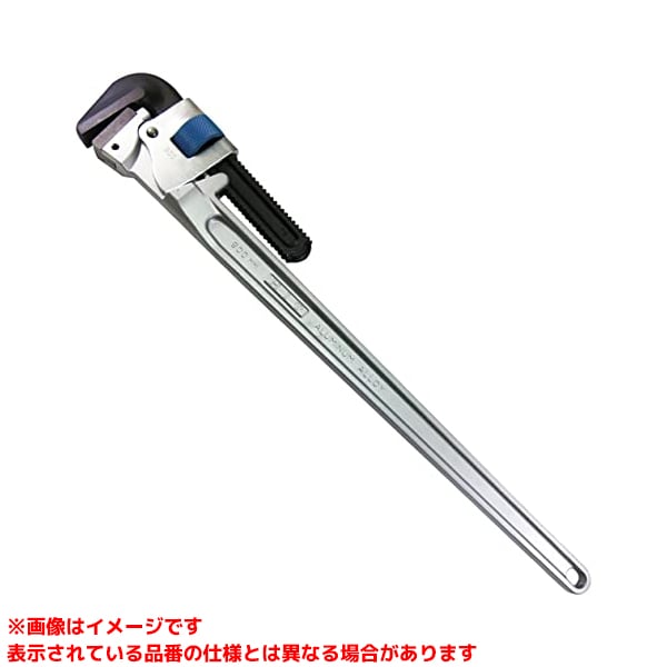 【ALP900J (132450)】 《TKF》 殴り付ける商事 覆いかぶせる管用ブルーアルミパイプレンチ ωο0