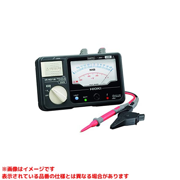 【IR4012-10 (138507)】 《TKF》 日置電機 絶縁抵抗計 単レンジ ωο0