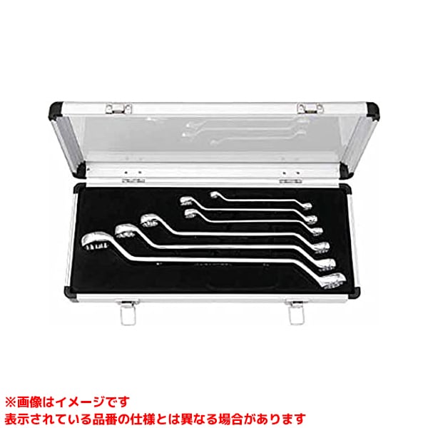 【S4506N (320061)】 《TKF》 スーパーツール 両口メガネレンチセット6丁組 ωο0