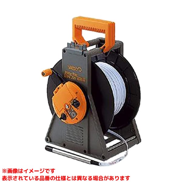 【RWL100M (384336)】 《TKF》 ヤマヨ測定機 百万縄索水準計(硝子衣料繊維製巻きじゃく 100m) ωο0