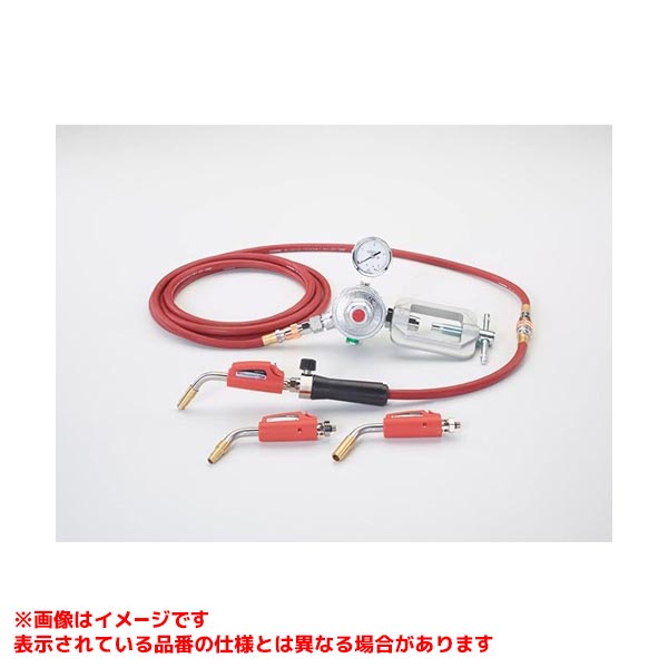 【TA371FB-LS [567680]】 《TKF》 イチネンTASCO 先端90°ワンタッチ着火式アセチレンバーナーキット10mホース・チップフルセット ωο0