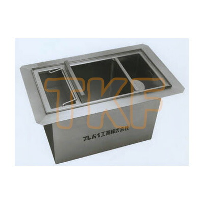 【S-840H】 《TKF》 プレパイ工業 SUS製 グリーストラップ 側溝流入地中埋設型 ωλ1 136,125円
