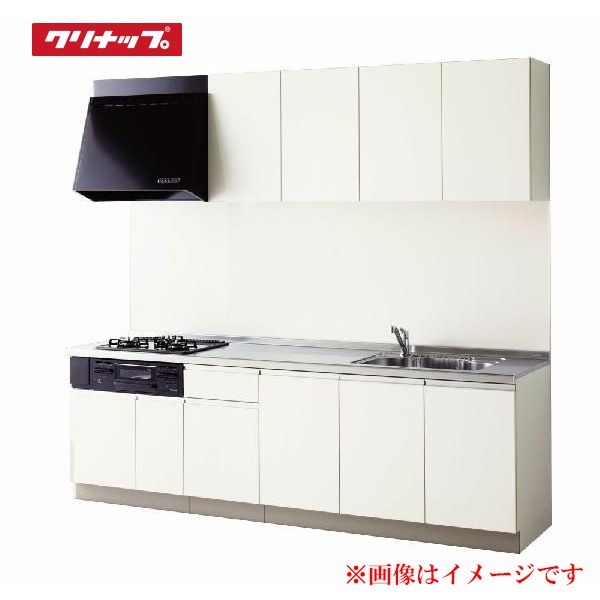 Tkf シンシアシリーズ 間口300cm クリナップ 開き扉 I型 Wg1 住宅設備機器 Tkfront Tgシンク ラクエラ システムキッチン 食器洗い乾燥機組み込み仕様