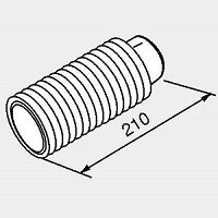 FF-49トップ厚壁アダプタ L130