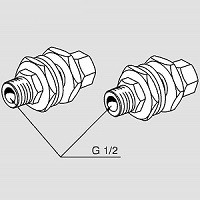 ユニットバス貫通金具 S-A