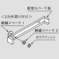配管カバー用絶縁セット
