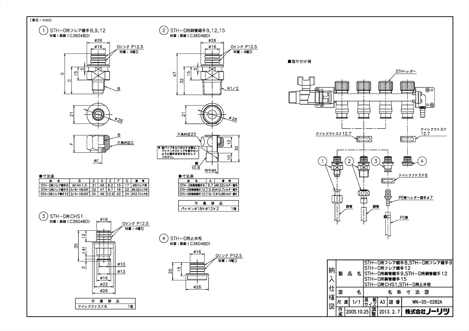 STH-D用CHS1＊1