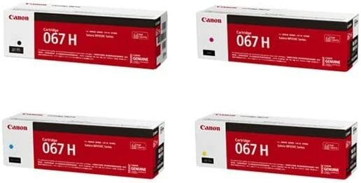 Canon 067 インクカートリッジ セット Amazon.com: 067 Toner Cartridge Set 067H MF656Cdw MF654Cdw