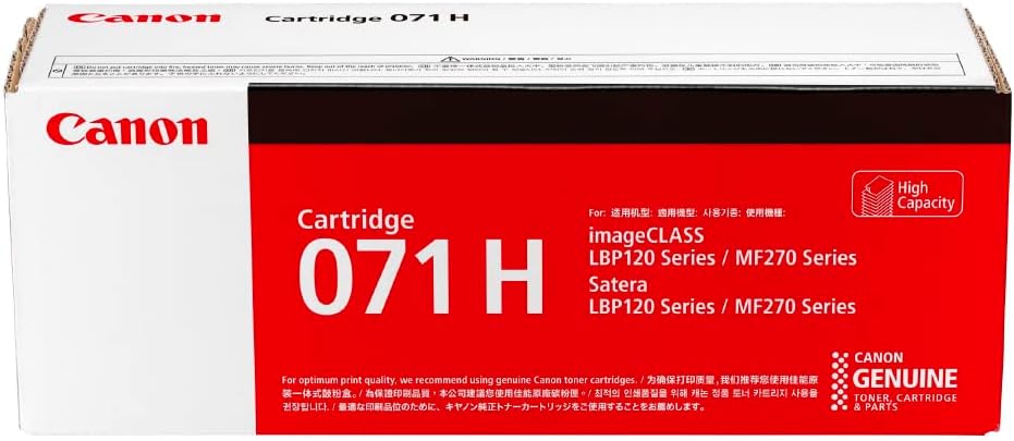 Canon 純正 トナーカートリッジ071H 　 9セット Amazon.co.jp: CANON 純正品 トナーカートリッジ071H CRG-071H 2