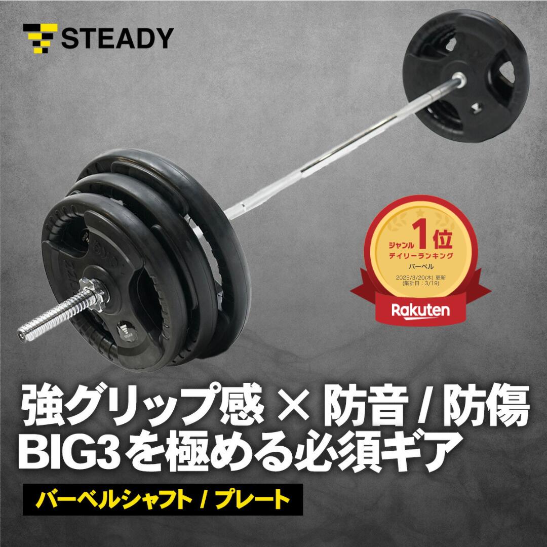 EZバーと20kg×2 楽天市場】STEADY EZバー イージーバー 筋トレ器具 バーベル
