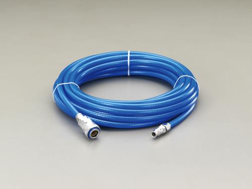 エスコ (ESCO) EA125BT-10C 8.0/12.0mmx10m ｳﾚﾀﾝﾎｰｽ(ｶﾌﾟﾗｰ付) EA125BT-10C 【2本セット】