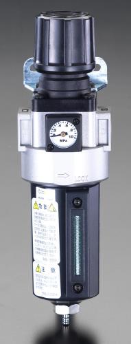 エスコ (ESCO) EA153CA-24 Rc 1/2" エアーフィルター付レギュレーター EA153CA-24|トキワONLINE