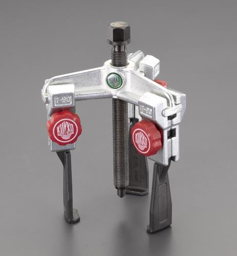 エスコ (ESCO) EA500CJ-130 130mm ｽﾗｲﾄﾞｱｰﾑﾌﾟｰﾗｰ(3本爪/超薄爪/固定付) EA500CJ-130