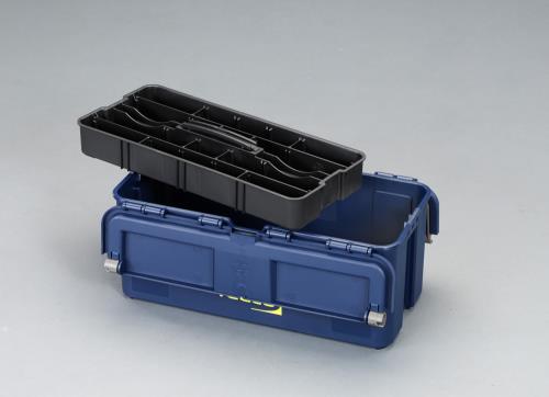 エスコ (ESCO) EA505RA-15 426x215x170mm 工具箱(中皿付) EA505RA-15 【2個セット】