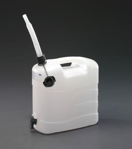 エスコ (ESCO) EA508AS-210 10L ｳｫｰﾀｰﾎﾟﾘﾀﾝｸ(ﾉｽﾞﾙ･ｺｯｸ付) EA508AS-210 【2個仕掛ける】