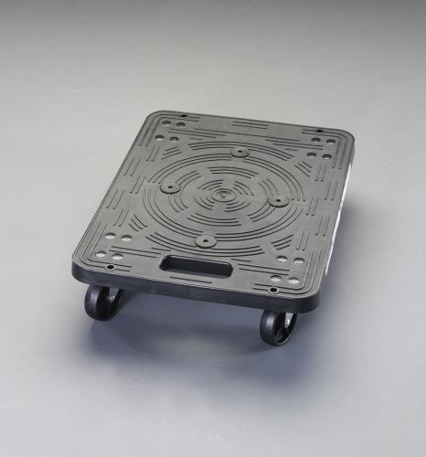 エスコ (ESCO) EA520AC-5 495x365mm/ 80kg ﾄﾞｰﾘｰ(ﾌﾟﾗｽﾁｯｸ製) EA520AC-5 【2個セット】