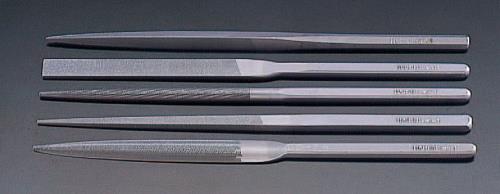 エスコ (ESCO) 215mm 精密やすり(5種・5本組 粗目) EA521VK-215