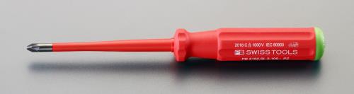 エスコ (ESCO) EA560PM-21 PZ1x 80mm [Pozi]ﾄﾞﾗｲﾊﾞｰ(絶縁細軸) EA560PM-21 【3本セット】